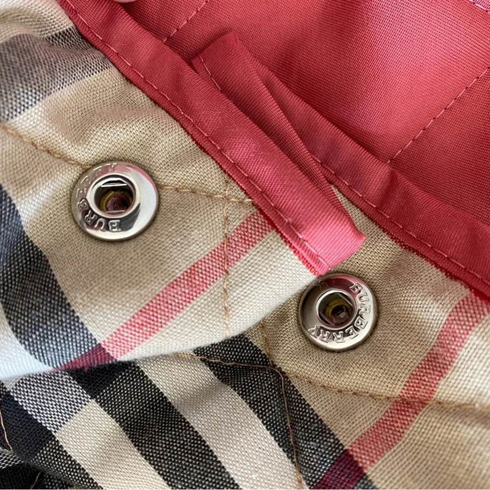 Burberry diamond quilted jacket